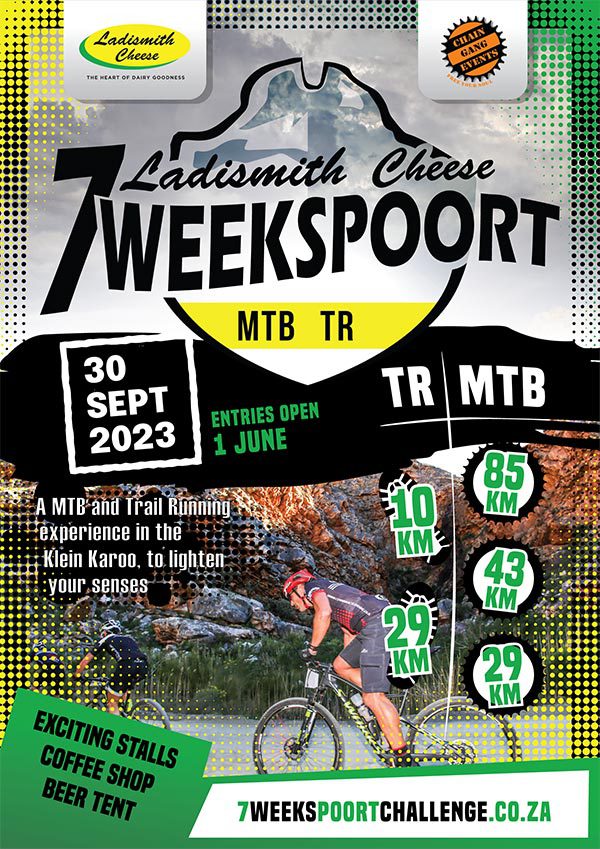 7 Weekspoort MTB and Trailrun challenge with Ladismith Cheese